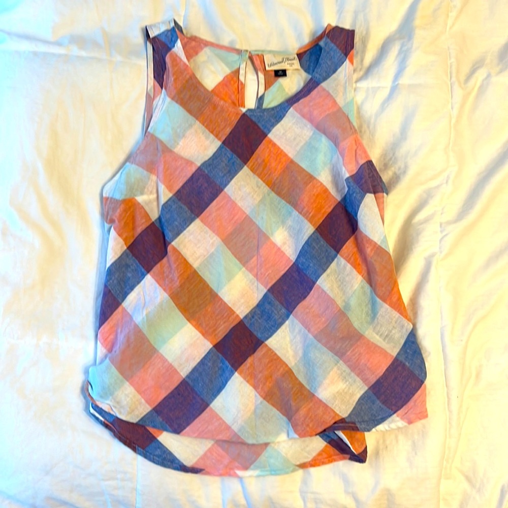 Universal Thread, medium, red, white and blue blouse